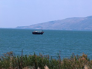 sea of galilee, wooden fishing boat, northern israel, private tour guide