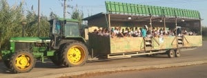 Tractor tour in Agmon HaHulla