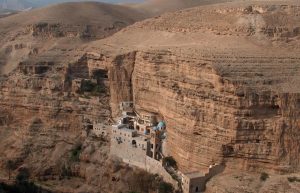 St. George monastery on the bank of Wadi Qelt