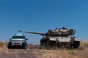 Israeli tank practice, golan heights, private tour Israel